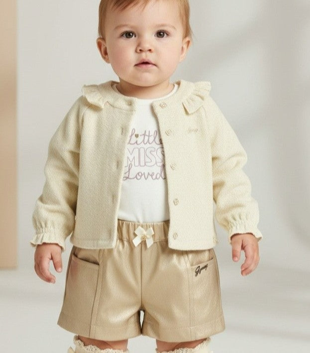 Cardigan Lucia Ruches