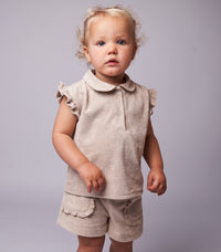 Polo Ido Beige - Offwhite