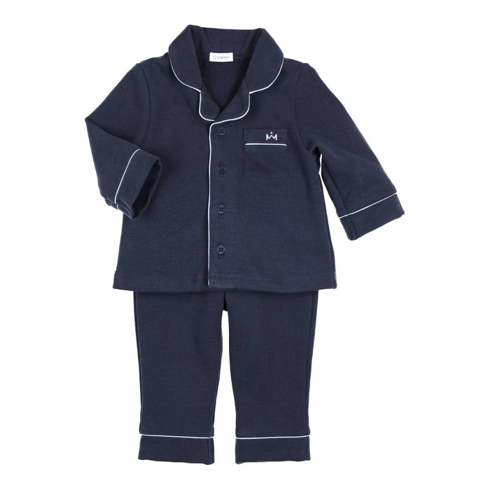 Pyjama Carbondoux Marineblauw