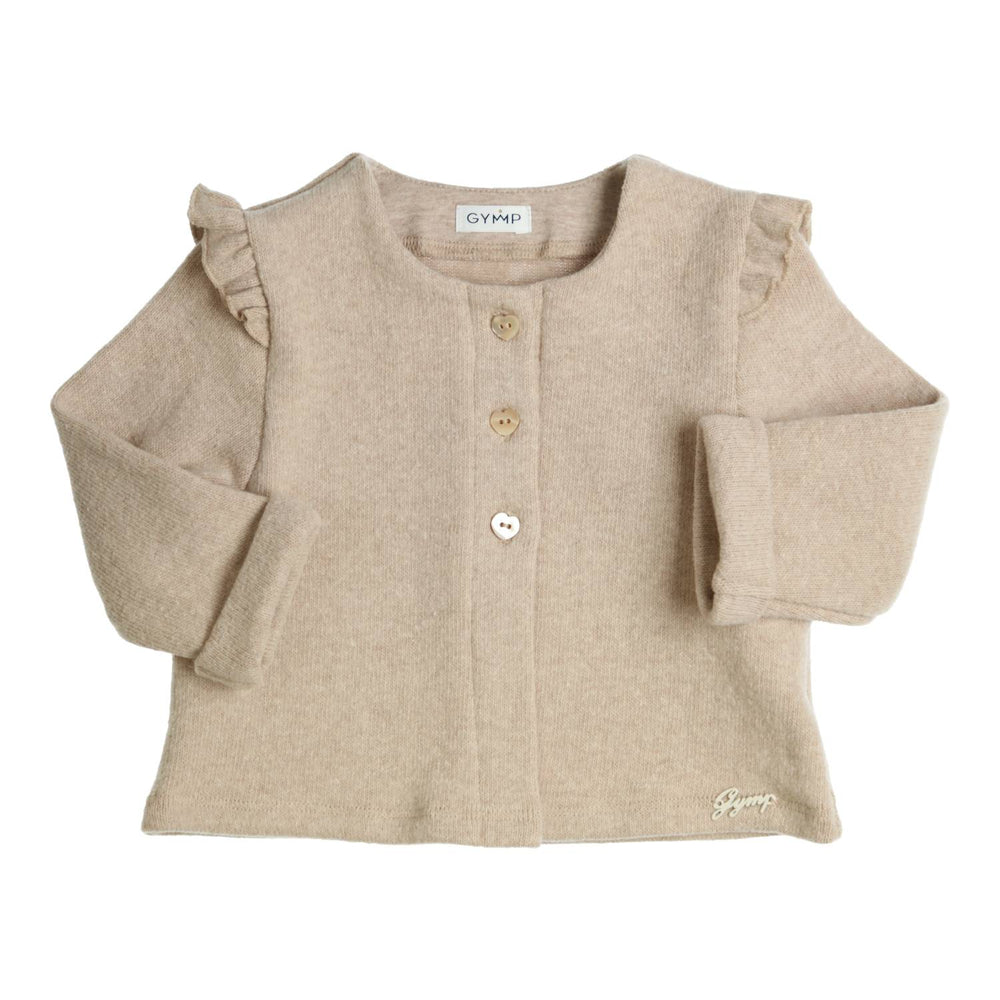 Cardigan Gillo Beige/Grijs