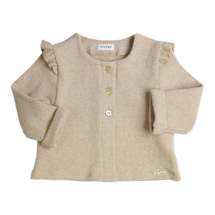 Cardigan Gillo Beige/Grijs