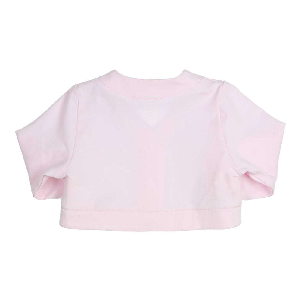 Cardigan Aerobic Hellrosa – Weiß
