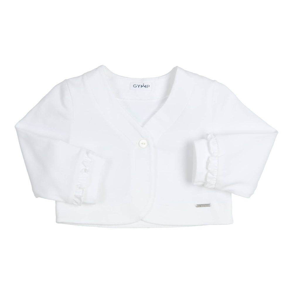 Cardigan Aerobic Hellrosa – Weiß