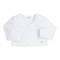 Cardigan Aerobic Hellrosa – Weiß