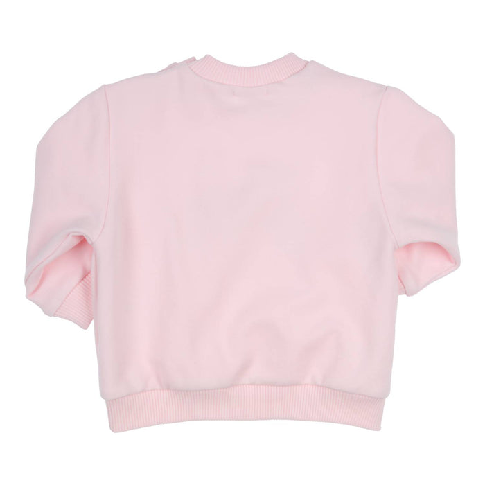 Sweater Carbondoux Lichtroze Bow