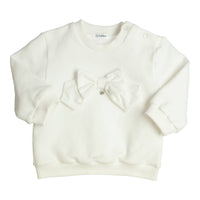 Sweater Carbondoux Offwhite Bow