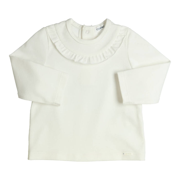 T-shirt Lange Mouw Aerodoux Met ruffles