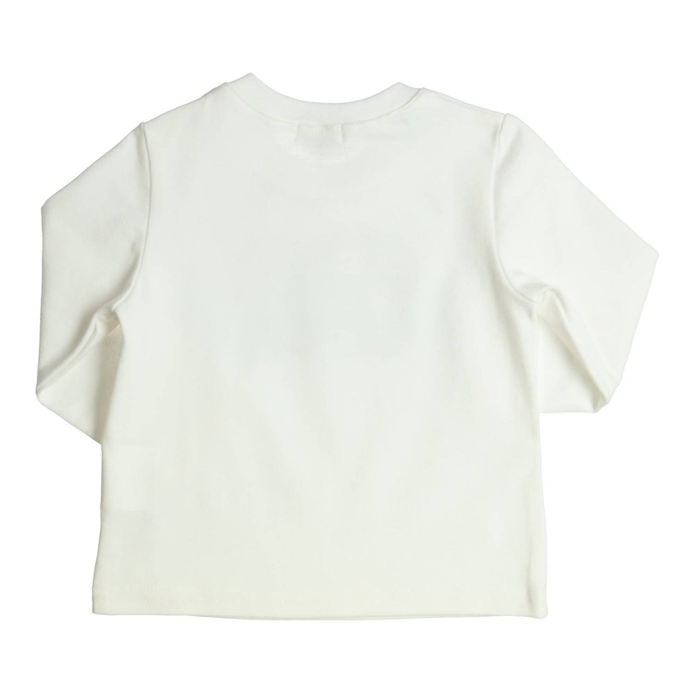 T-shirt Lange Mouw Aerodoux Wood Offwhite