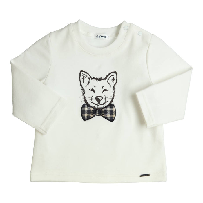 T-shirt Lange Mouw Aerodoux Fox Zwart