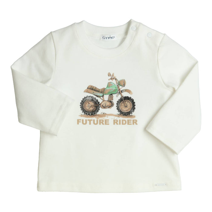 T-shirt Lange Mouw Aerodoux Future Rider Groen