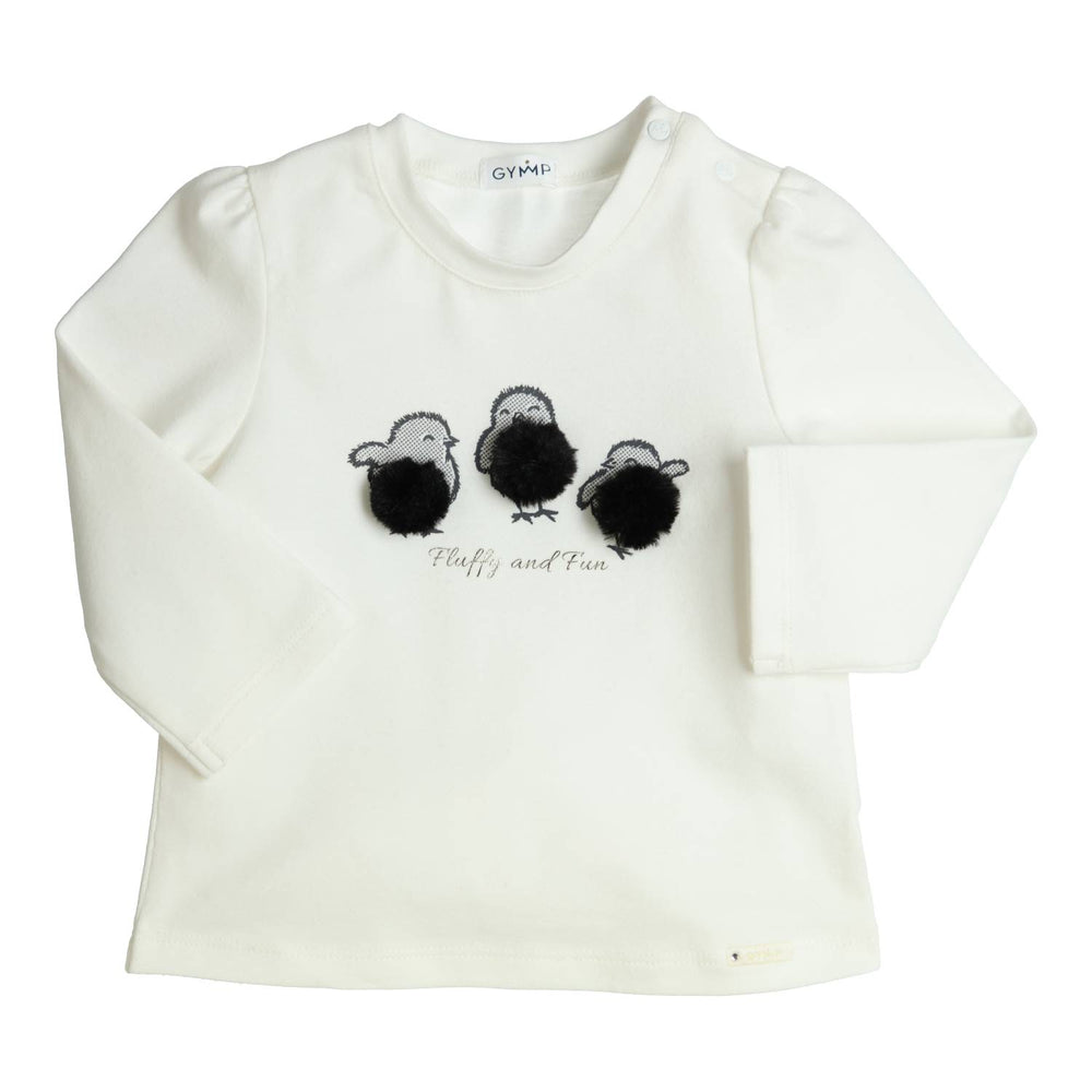 T-shirt Lange Mouw Aerodoux Fluffy And Fun