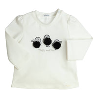 T-shirt Lange Mouw Aerodoux Fluffy And Fun