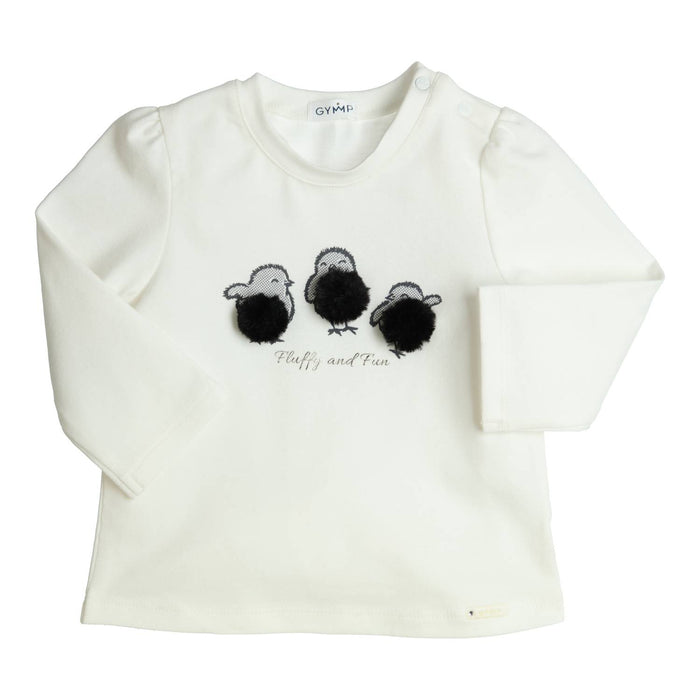 T-shirt Lange Mouw Aerodoux Fluffy And Fun