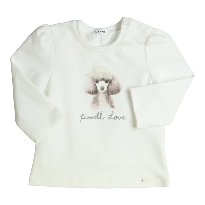T-shirt Lange Mouw Aerodoux Poodl Love