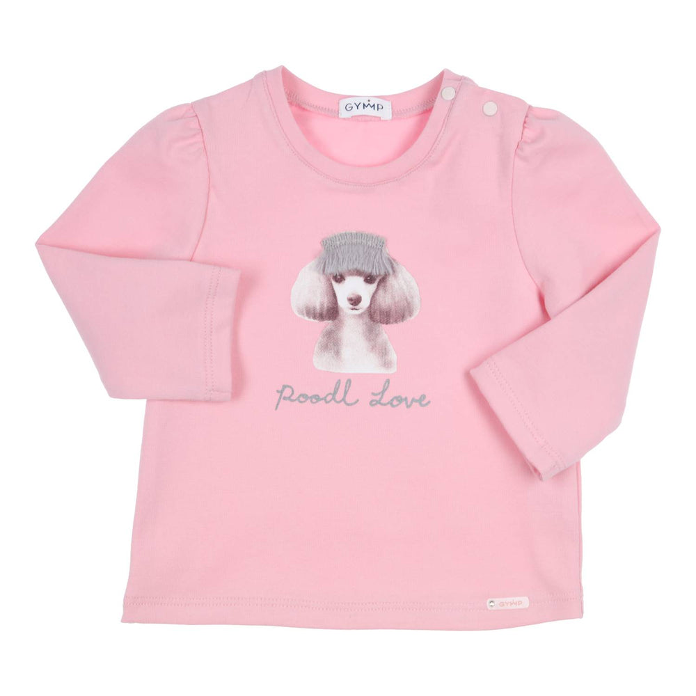 T-shirt Lange Mouw Aerodoux Poodl Love