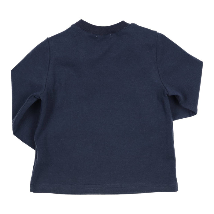 T-shirt Lange Mouw Aerodoux Cool Boys Trip Marineblauw