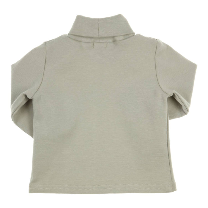 T-shirt Lange Mouw Robby Lichtgroen - Marineblauw