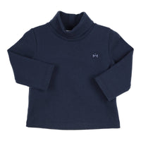 T-shirt Lange Mouw Robby Lichtgroen - Marineblauw
