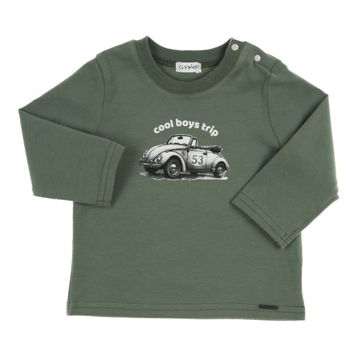 T-shirt Lange Mouw Aerodoux Cool Boys Trip Groen