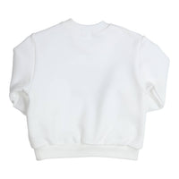 Sweatshirt Carbon Weiß – Grün