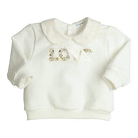 Sweatshirt Carbon Offwhite