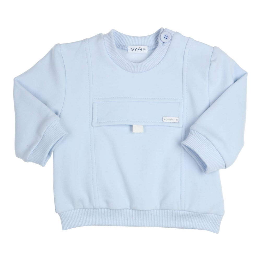 Sweater Carbondoux Lichtblauw