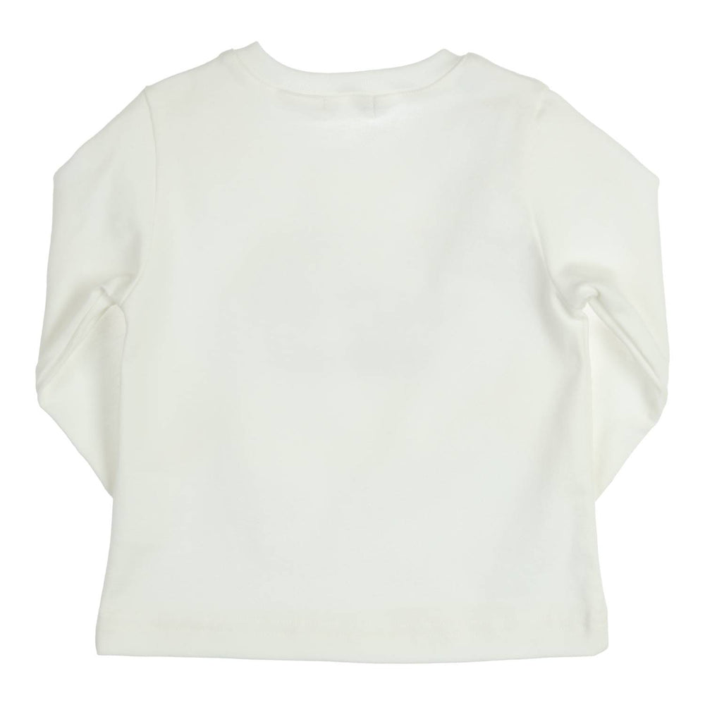 T-shirt lange mouw Aerodoux Skatende Teckel Gebroken Wit