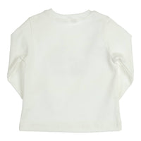 T-shirt lange mouw Aerodoux Skatende Teckel Gebroken Wit