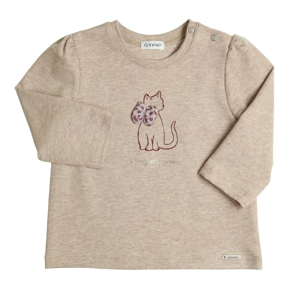 T-shirt lange mouw Aerochine Purrfectly Loved