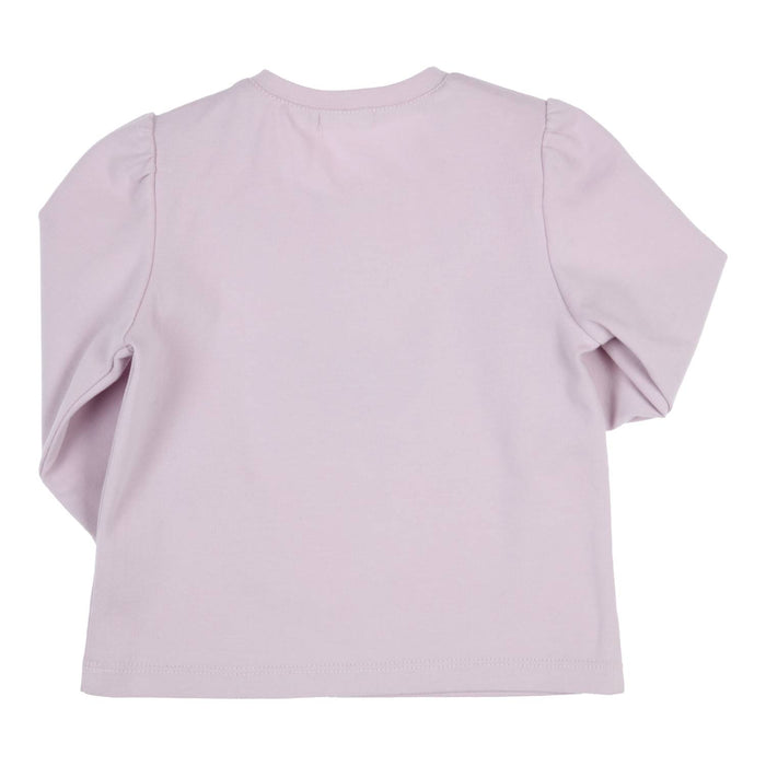 T-shirt lange mouw Aerodoux I Love You A Latte Lila