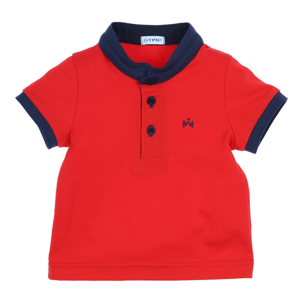 Polo Aerobic Rood/Marine