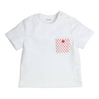 T-Shirt Aerobic Brusttasche Rote Krabben
