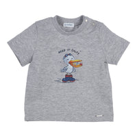 T-shirt Aerochine Keep It Salty Grijs