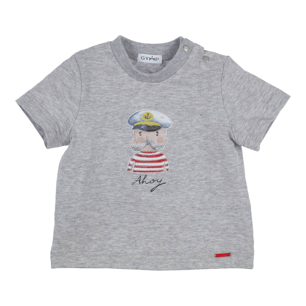 T-shirt Aerochine Ahoy Grijs