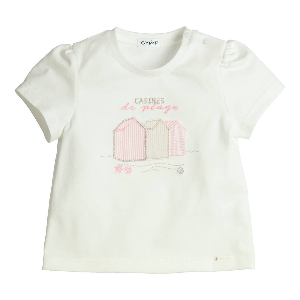 T-shirt Aerobic Cabines de la plage