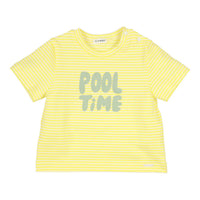 T-Shirt Devon Gelb/Weiß
