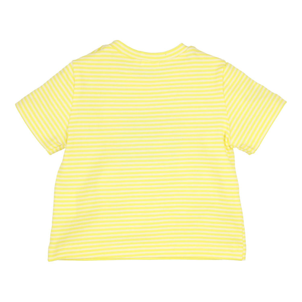 T-Shirt Devon Gelb/Weiß