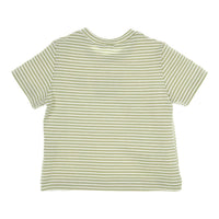 T-Shirt Devon Grün/Weiß