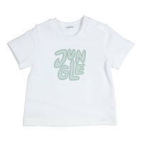 T-shirt Aerobic Jungle Beige - Groen
