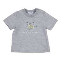 T-Shirt Aerochine Sky Captain Grau