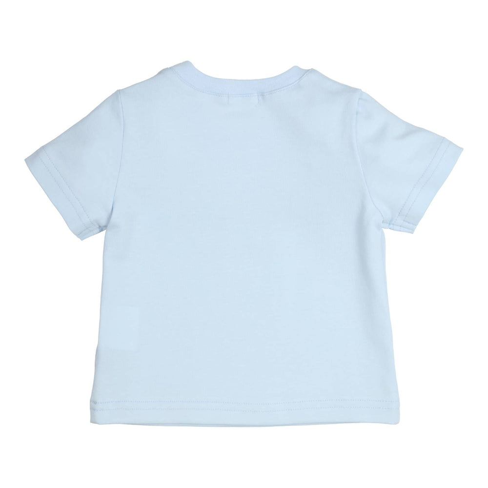 T-shirt Aerobic Talk Mini To Me Beige - Blauw