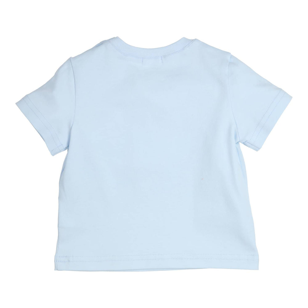 T-Shirt Aerobic Hellblau – Weiß