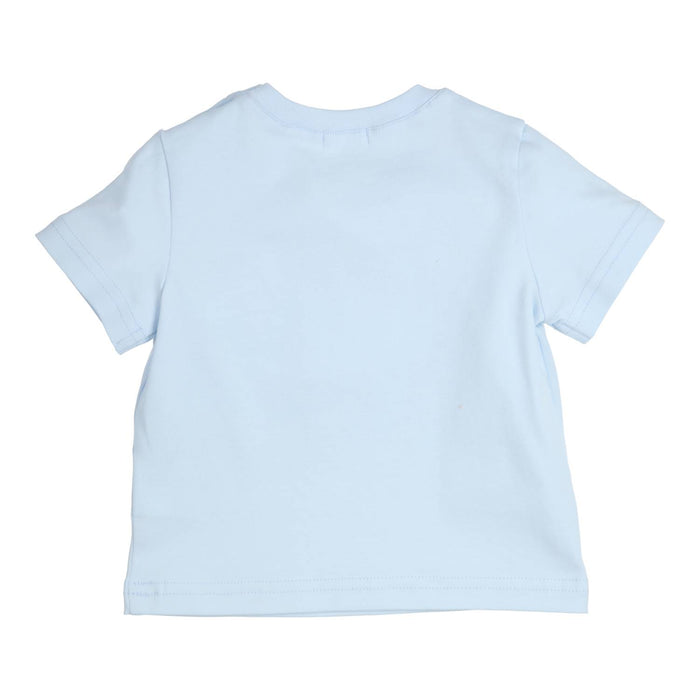T-Shirt Aerobic Hellblau – Weiß