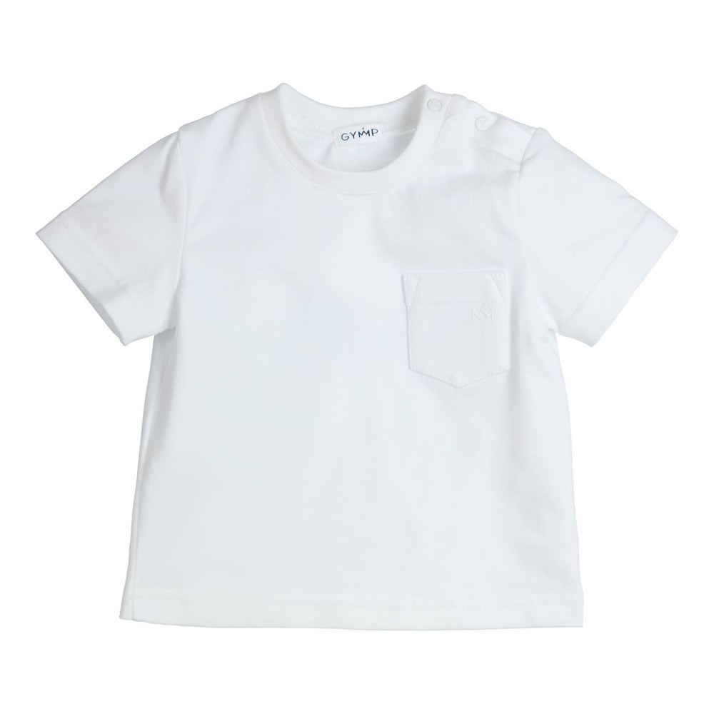 T-Shirt Aerobic Hellblau – Weiß