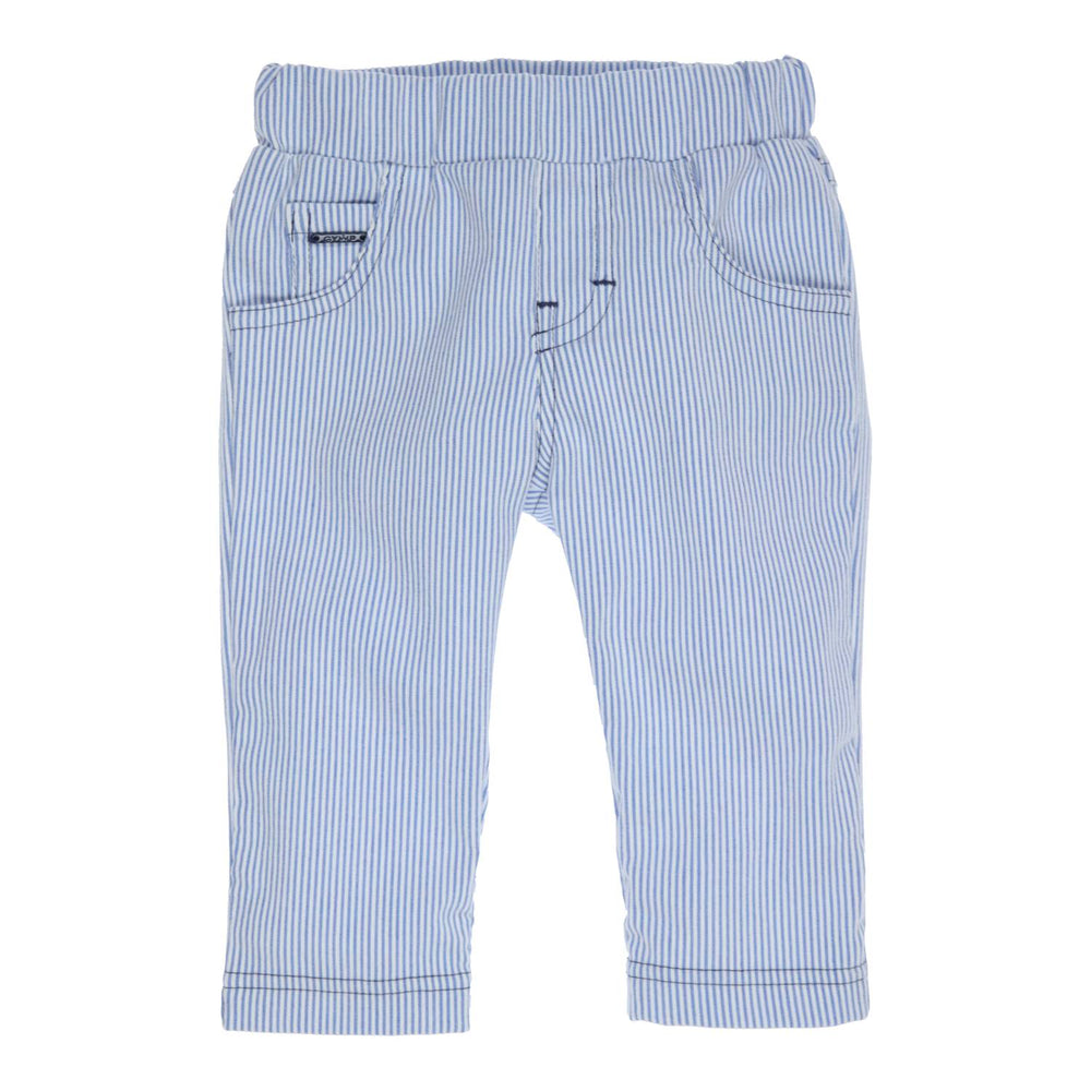 Pantalon Gidi Bleu – Beige
