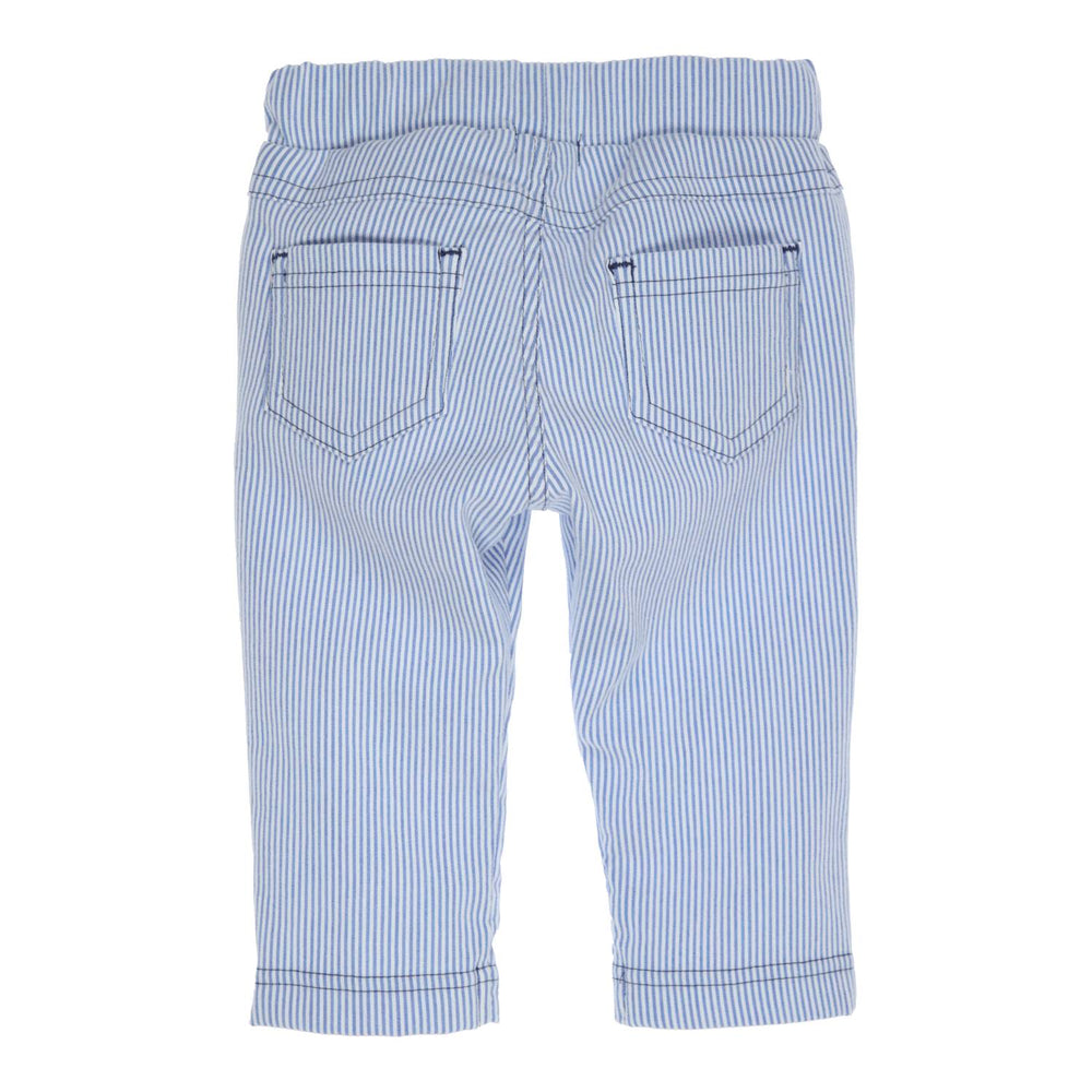 Pantalon Gidi Bleu – Beige
