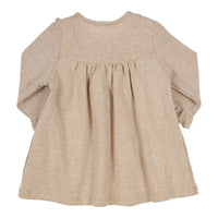 Jurk Lucia Beige Met ruffles