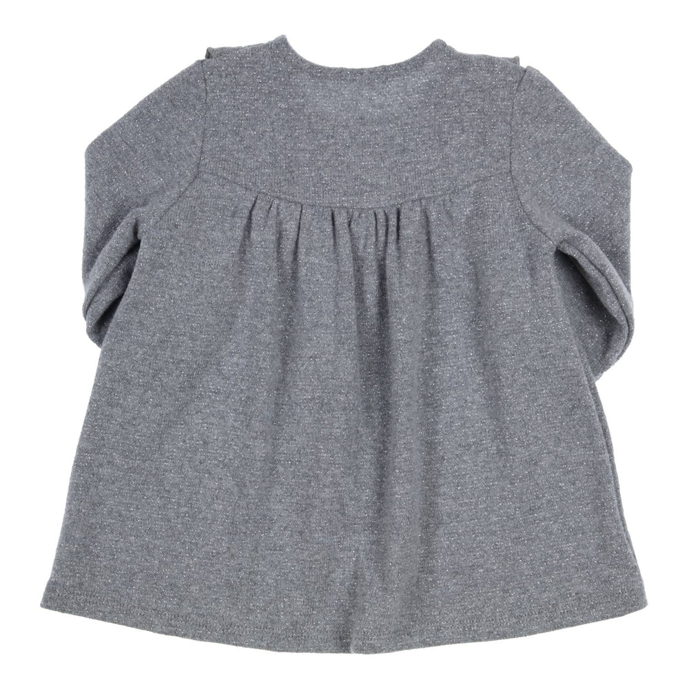 Jurk Lucia Grijs Met ruffles
