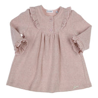 Jurk Lucia Oudroze Met ruffles