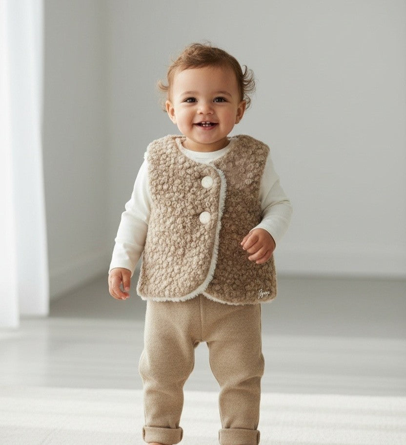 Lange broek Gillo Beige - Bruin
